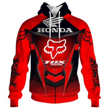 Honda X Fox Racing Fan Gift 3d Hoodie 1142