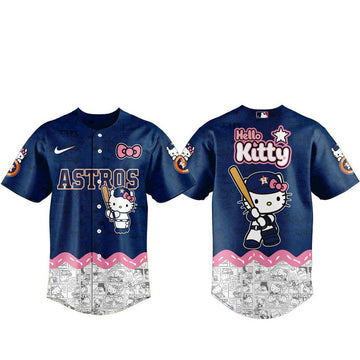 Hosuton Astros Hello Kitty 2026 Homerun Charm Baseball Jersey
