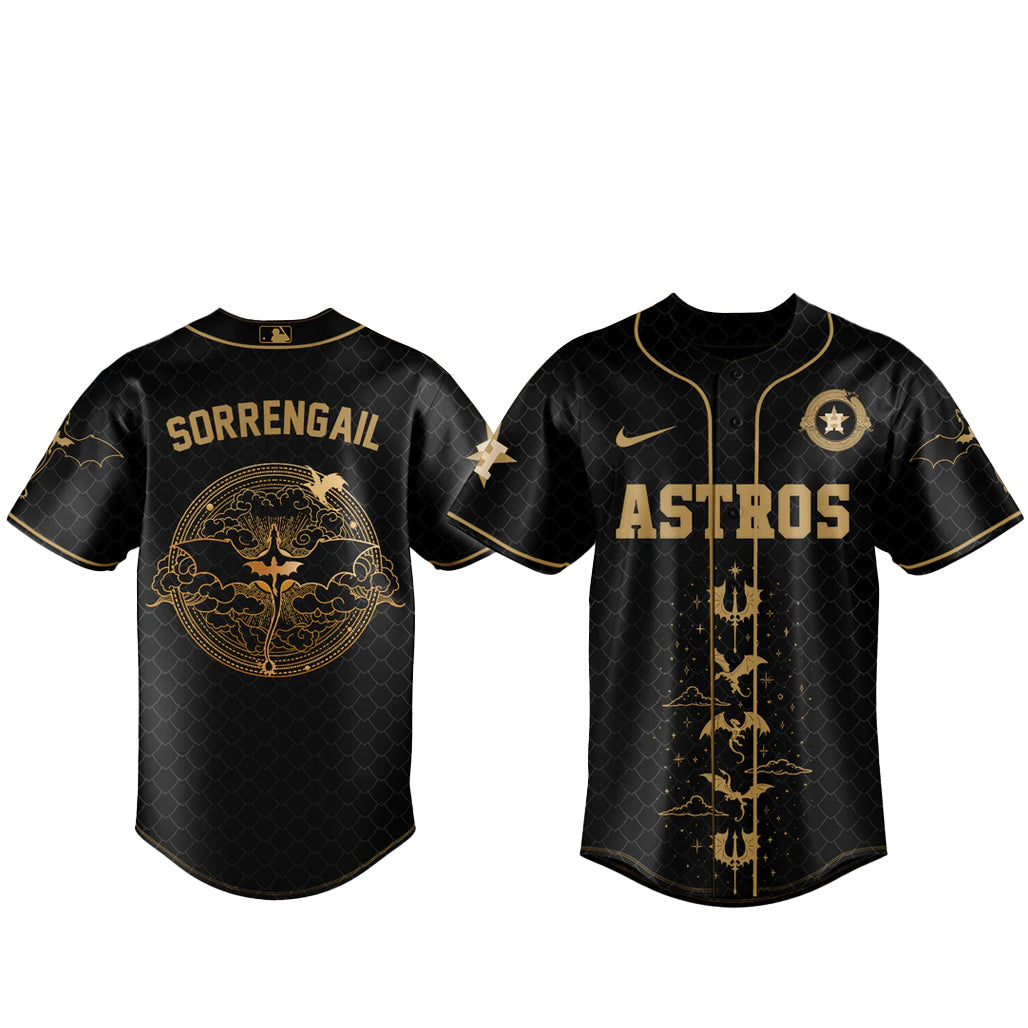 Houston Astros x Fourth Wing Night 2026 Baseball Jersey