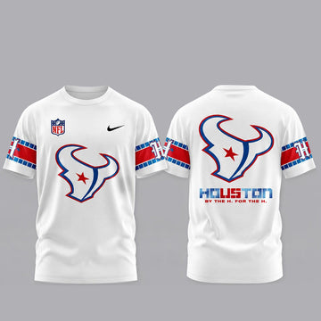 Houston Texans 2026 By The H For The H Rivalry Graphic Shirt for Football Fans