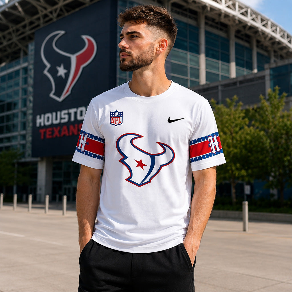 Houston Texans 2026 By The H For The H Rivalry Graphic Shirt for Football Fans