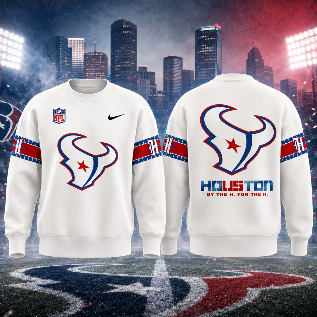 Houston Texans 2026 By The H For The H Rivalry Graphic Shirt for Football Fans