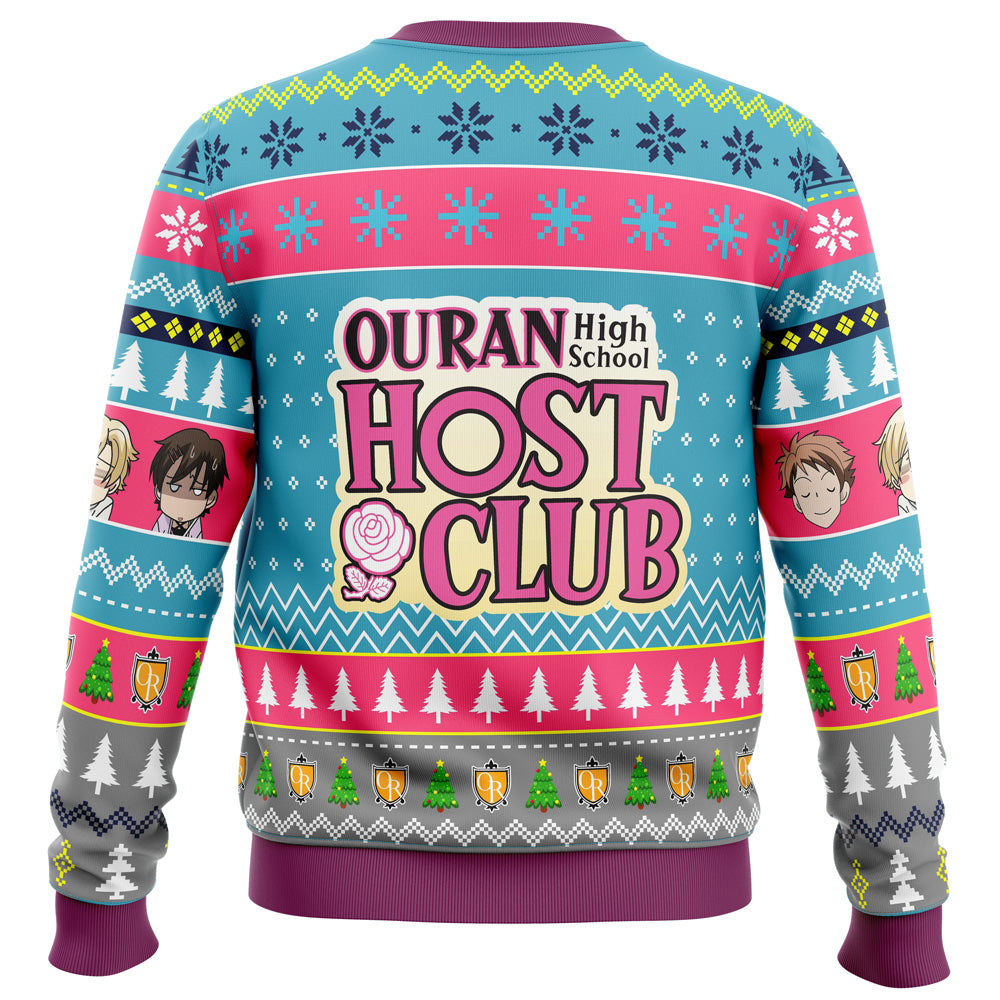 I Hate All Ouran High School Host Club Ugly Christmas Sweater