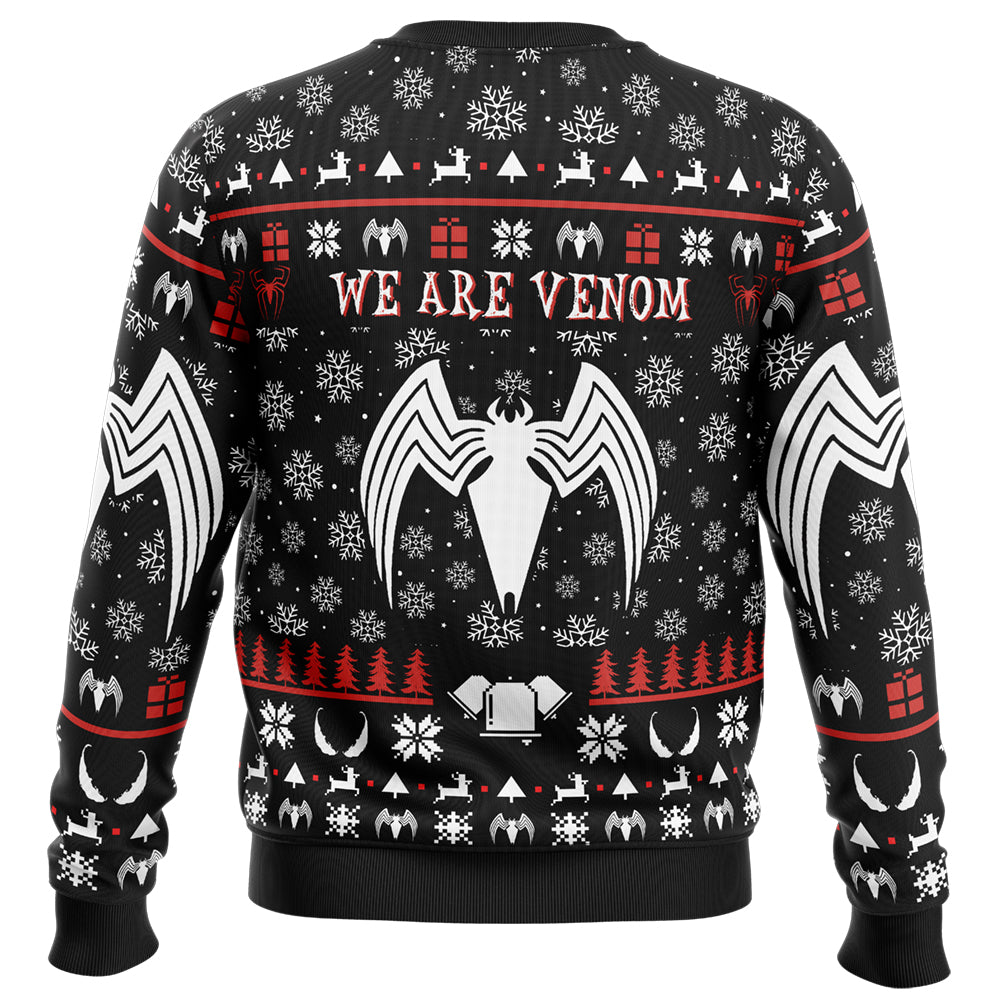 I Have a Parasite We Are Venom Venom Ugly Christmas Sweater