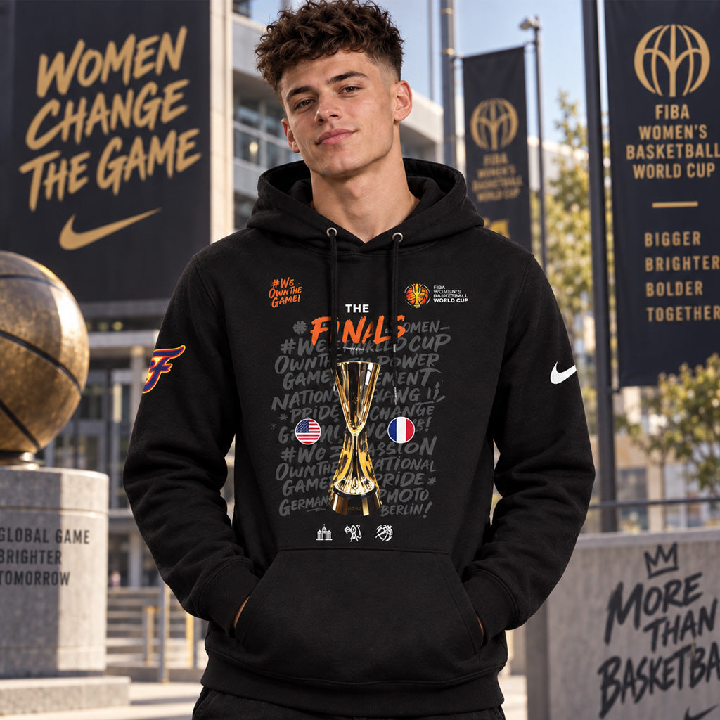 Indiana Fever 2026 FIBA Women’s Basketball World Cup Champions Caitlin Clark Graphic Hoodie for Basketball Fans