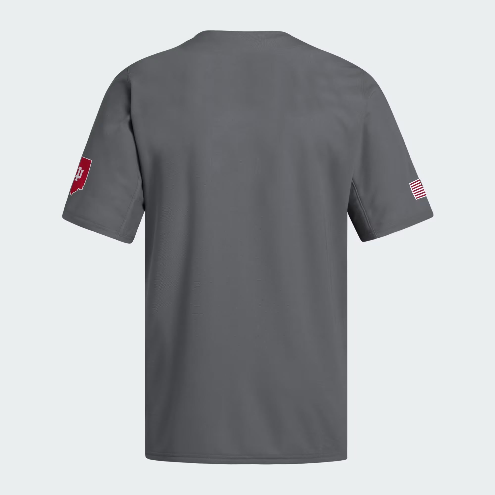 Indiana Hoosiers Dark Grey Baseball Jersey