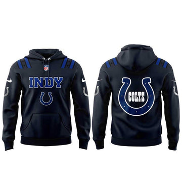 Indianapolis Colts Anvil Strike Rivalries 2026 Graphic Hoodie for Football Fans