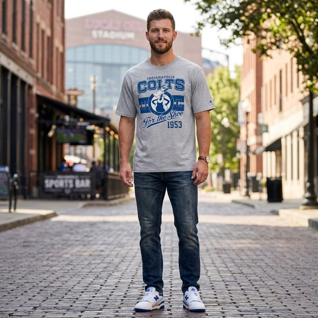 Indianapolis Colts x Horace Horsecollar For The Shoe 2026 Graphic Shirt for Football Fans
