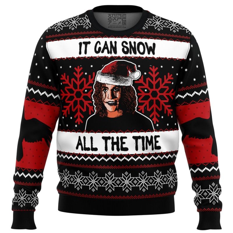 It Can Snow All The Time The Crow Ugly Christmas Sweater