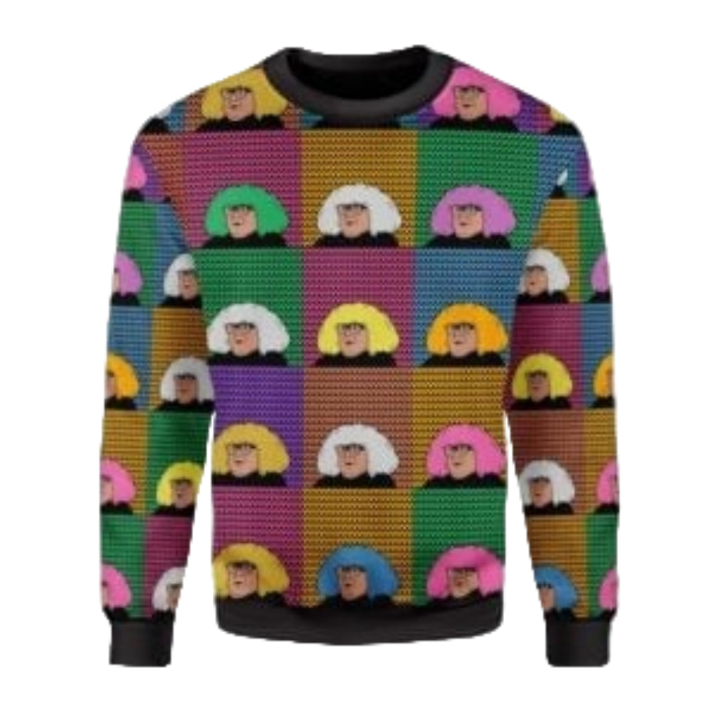 It's Always Sunny In Philadelphia Ugly Christmas Sweater, All Over Print Sweatshirt