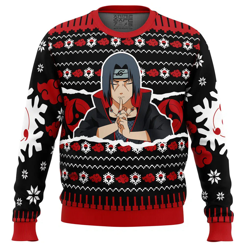 Itachi Uchiha Shippuden Christmas Sweater