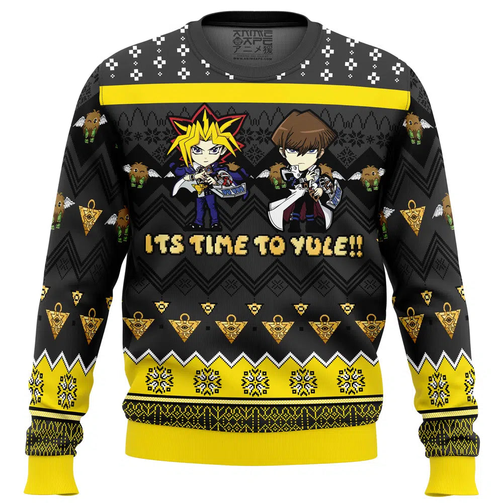 It's Time To Yule! Yu Gi Oh Ugly Christmas Sweater