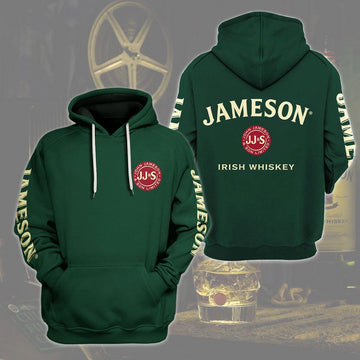 Jameson Irish Wishky Classic 3d Hoodie