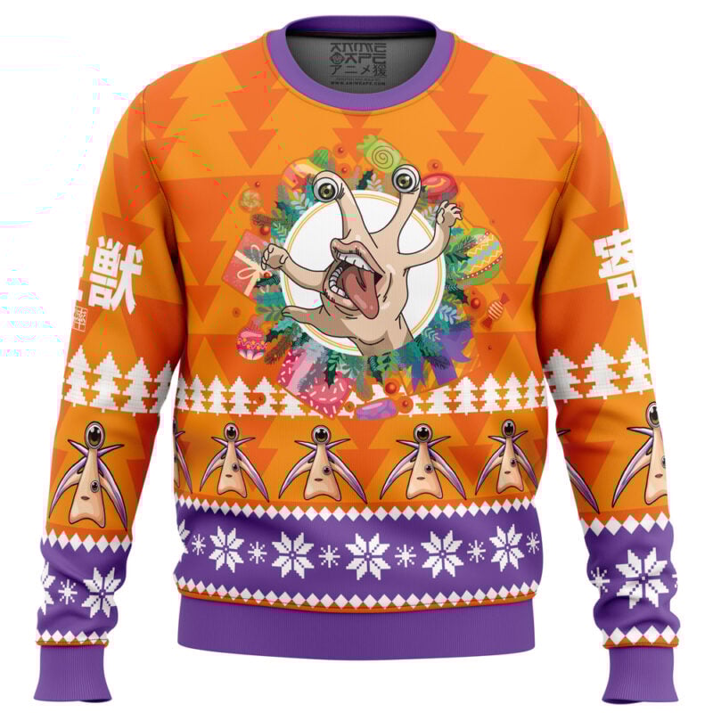 Jolly Parasitic Beasts Ugly Christmas Sweater