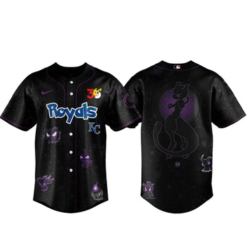 Kansas City Royals Pokemon 30th Anniversary 1996-2026 Baseball Jersey