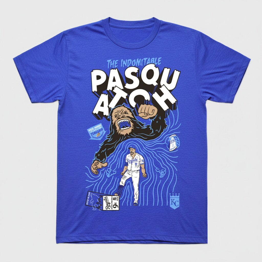 Kansas City Royals Vinnie Pasquantino The Indomitable Pasqu Atoh Graphic Shirt for Baseball Fans