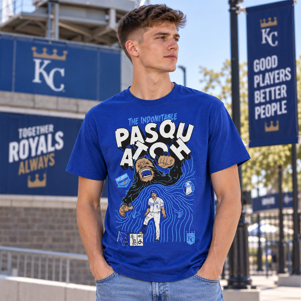 Kansas City Royals Vinnie Pasquantino The Indomitable Pasqu Atoh Graphic Shirt for Baseball Fans