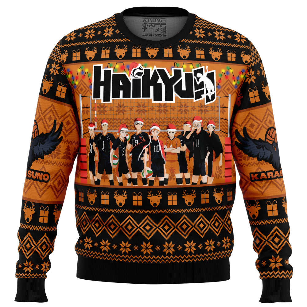 Karasuno Christmas Special Haikyu!! Ugly Christmas Sweater