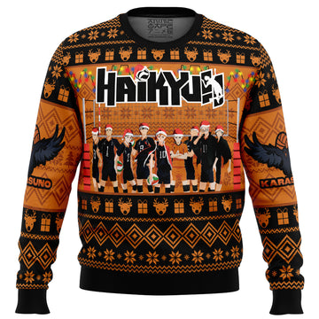 Karasuno Christmas Special Haikyu!! Ugly Christmas Sweater