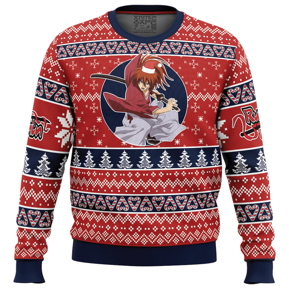 Kenshin Himura Rurouni Kenshin Samurai X Ugly Christmas Sweater