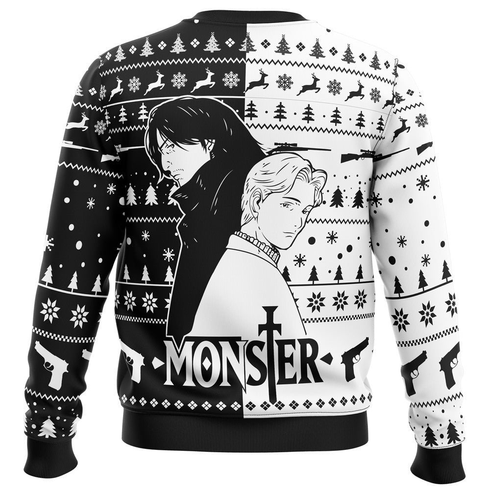 Kenzou And Johan Monster Ugly Christmas Sweater