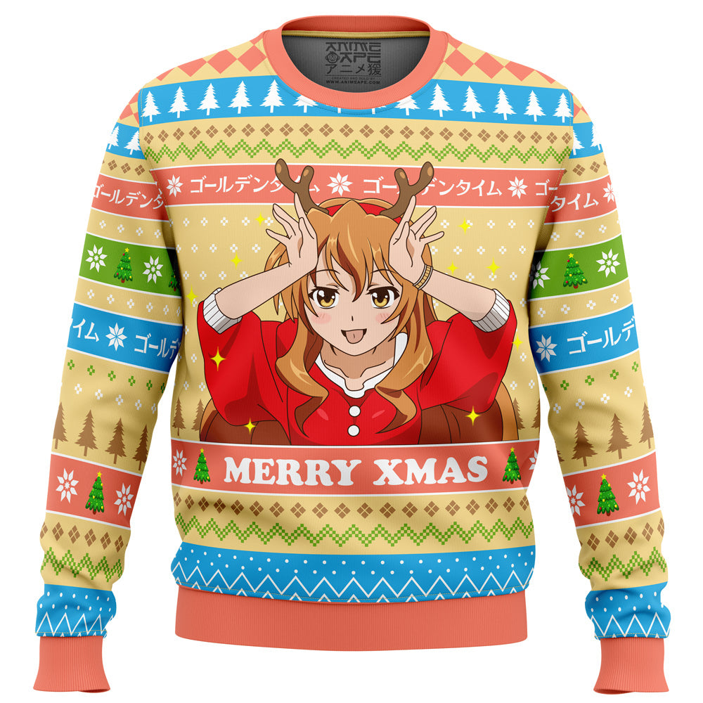 Kouko Golden Time Ugly Christmas Sweater