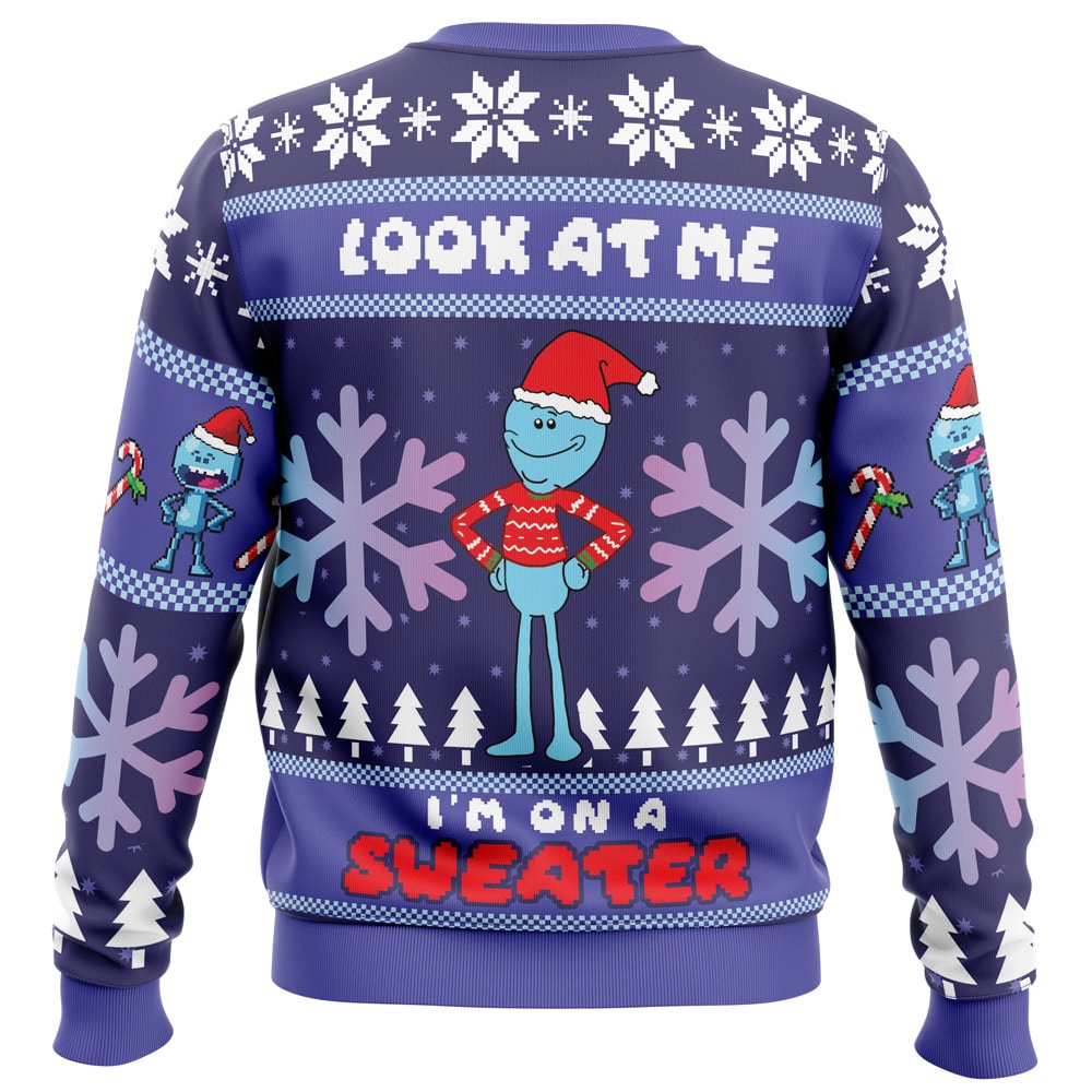 Look at Me Mr. Meeseeks Ugly Christmas Sweater