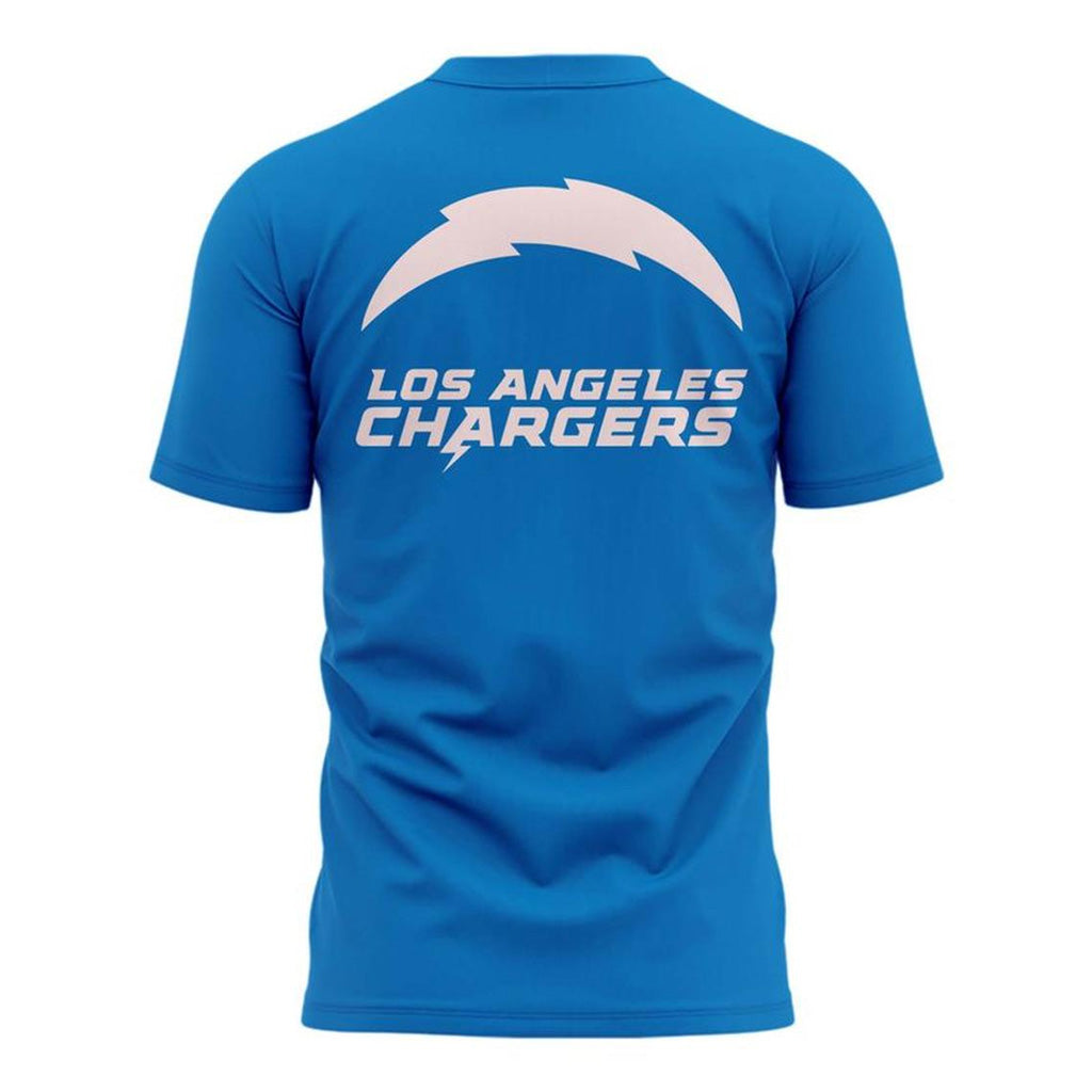 Los Angeles Chargers 2026 Ladd McConkey #15 Signature Graphic Shirt for Football Fans