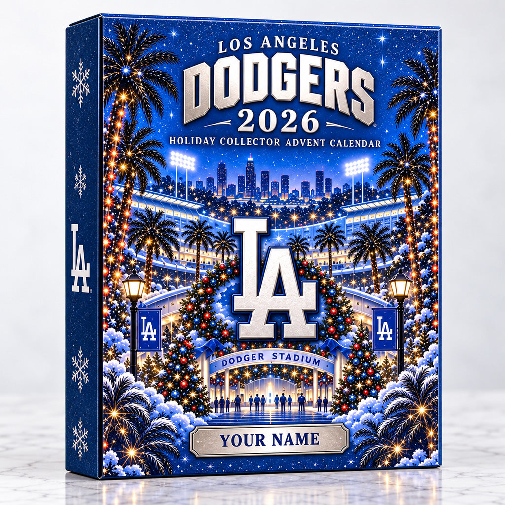 Los Angeles Dodgers 2026 Holiday Advent Calendar for Baseball Fans