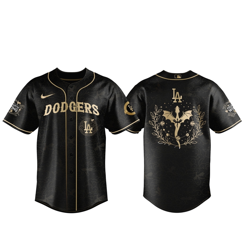Los Angeles Dodgers Fourth Wing Night 2026 Baseball Jersey