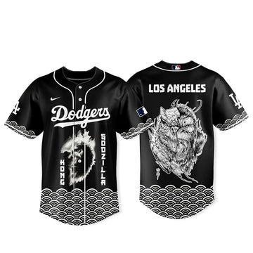 Los Angeles Dodgers x Godzilla and Kong 2026 Baseball Jersey