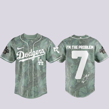 Los Angeles Dodgers x Morgan Wallen Still Problem Tour Baseball Jersey