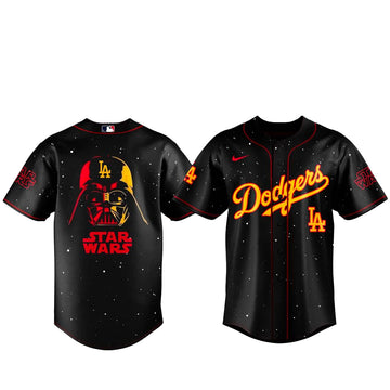 Los Angeles Dodgers x Star Wars Darth Vader 2026 Baseball Jersey