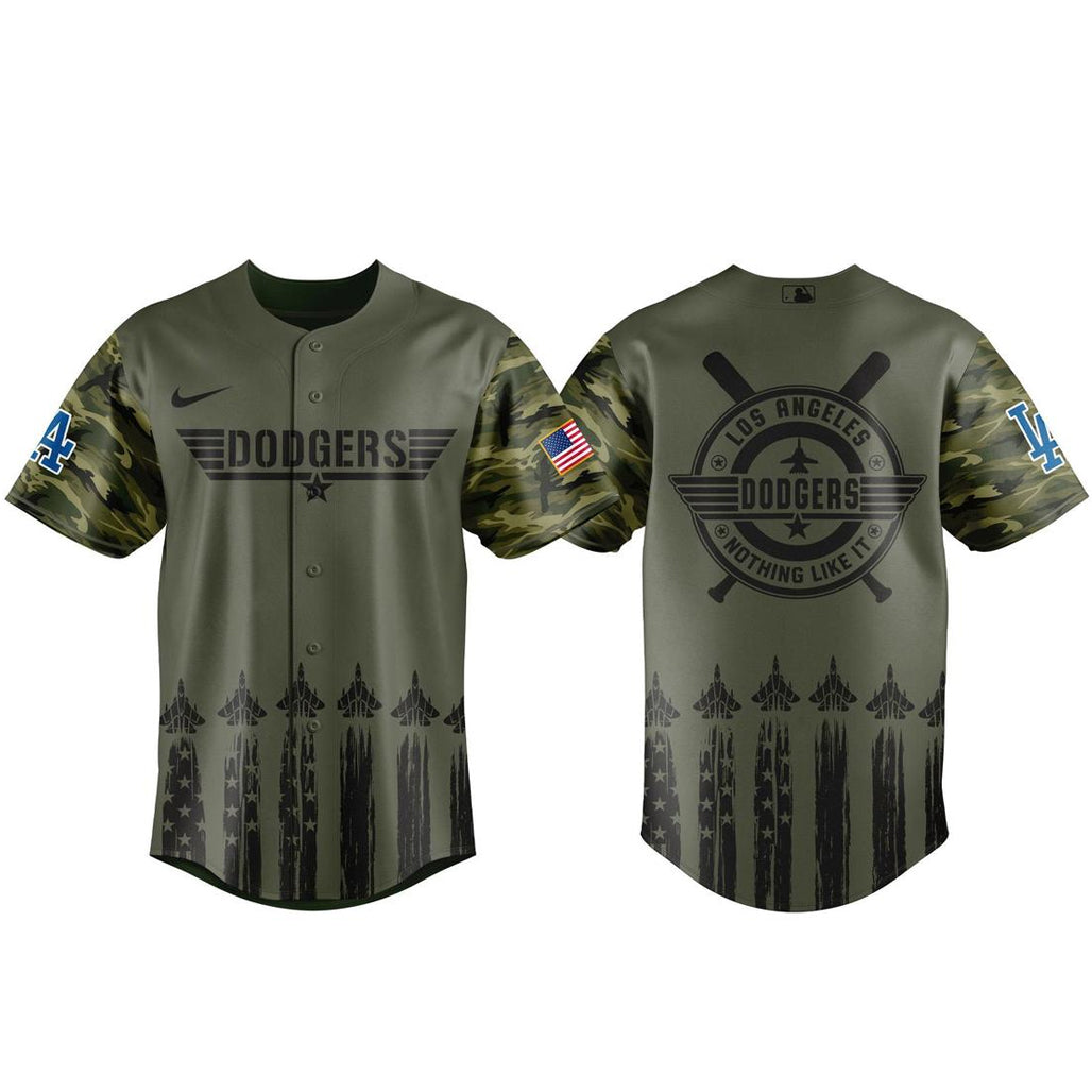 Los Angeles Dodgers x Top Gun Night 2026 Baseball Jersey