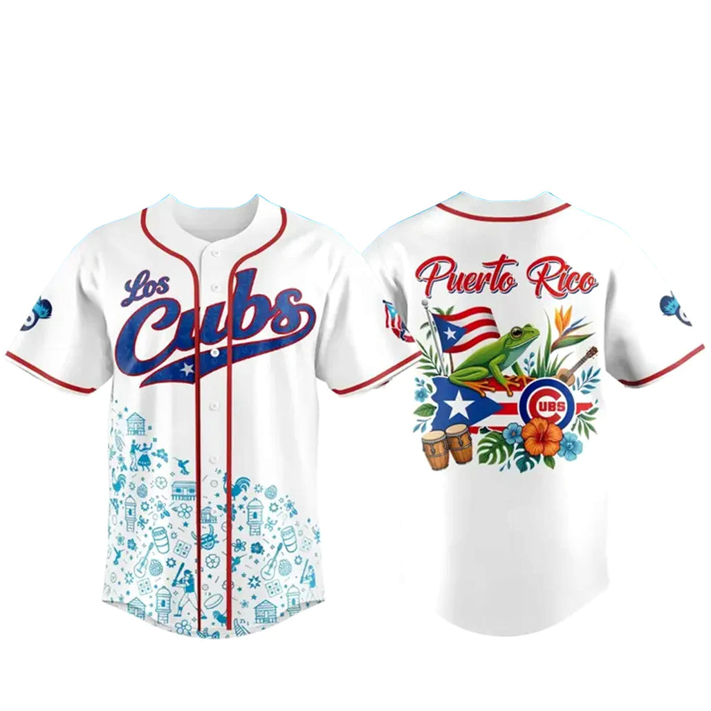 Los Cubs x Puerto Rican Heritage 2026 Baseball Jersey