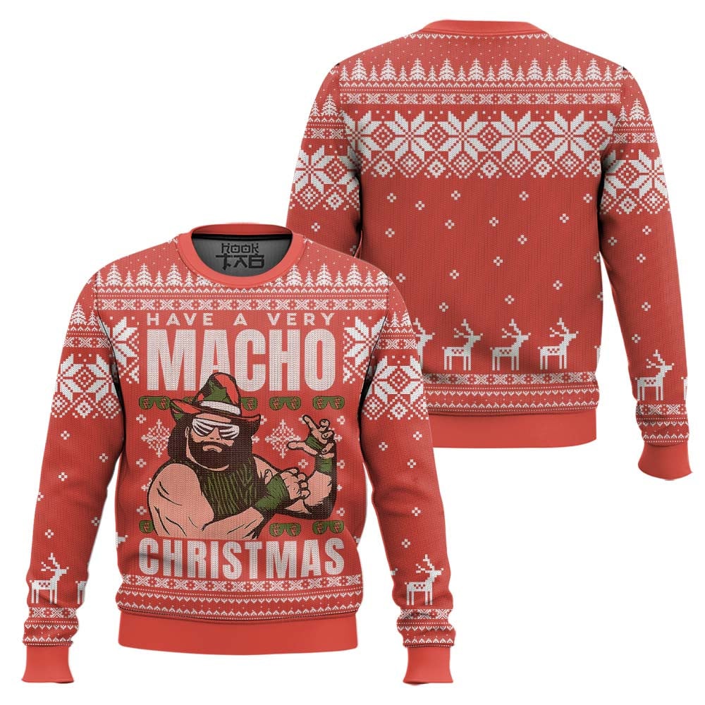 Macho Man Randy Savage Ugly Christmas Sweater