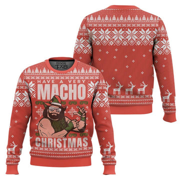 Macho Man Randy Savage Ugly Christmas Sweater