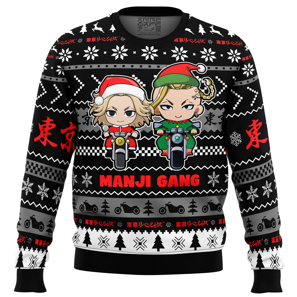 Manji Gang Tokyo Revengers Ugly Christmas Sweater