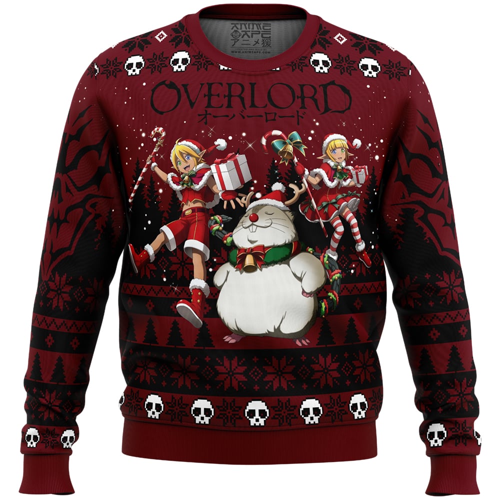 Mare Bello x Aura Bella x Hamsuke Overlord Ugly Christmas Sweater