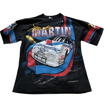 Mark Martin Valvoline No. 6 New Horizons Graphic T-Shirt for Racing Fans