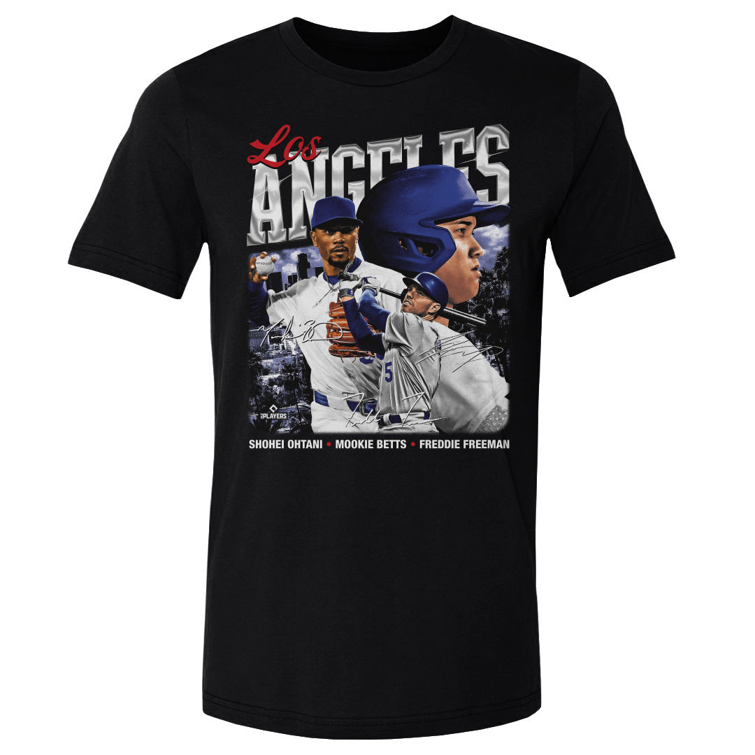 Shohei Ohtani Mookie Betts & Freddie Freeman Los Angeles D Trio  - Allenshoesaccessories