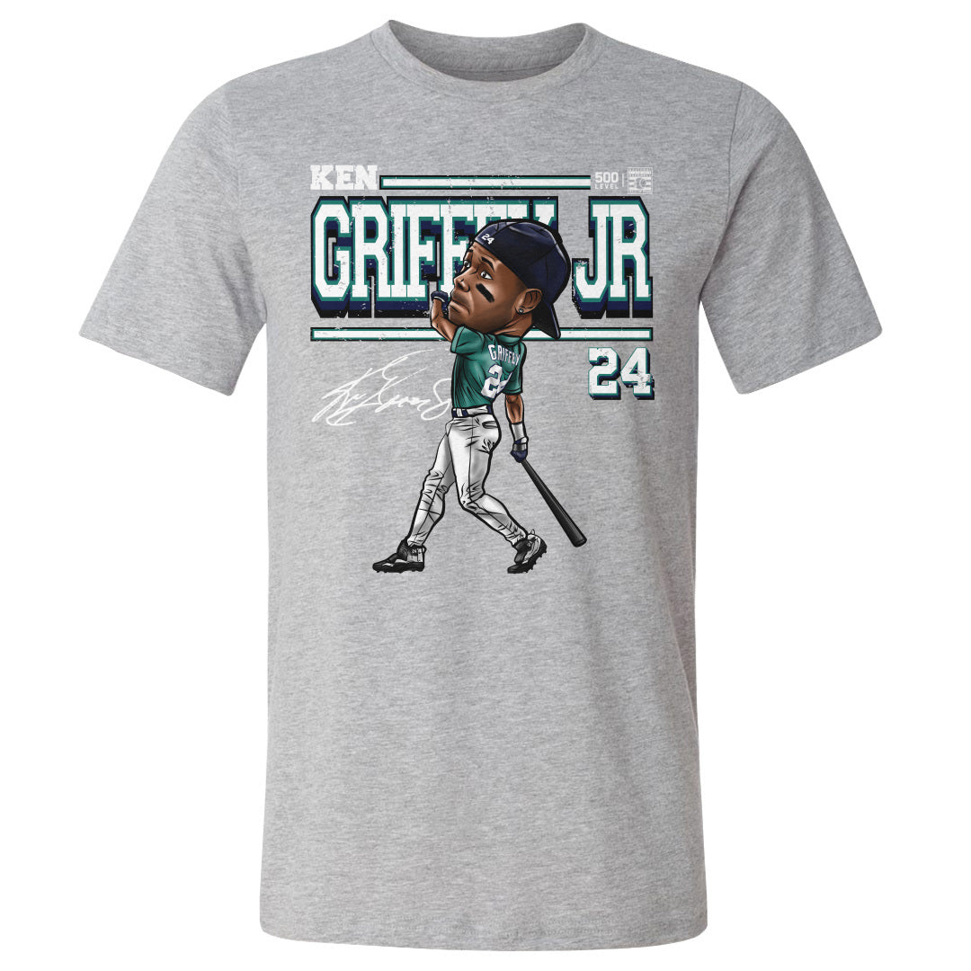 Ken Griffey Jr. Seattle Derby Cartoon  - Allenshoesaccessories