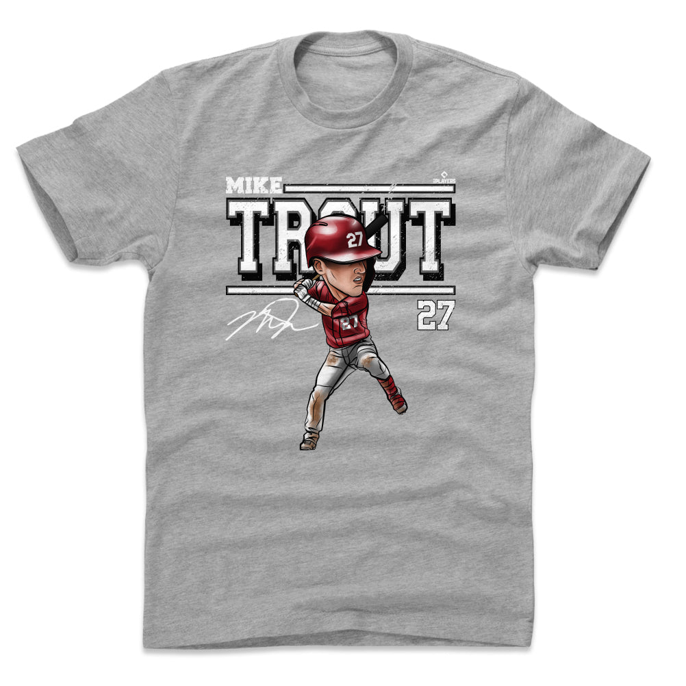 Mike Trout Cartoon  - Allenshoesaccessories