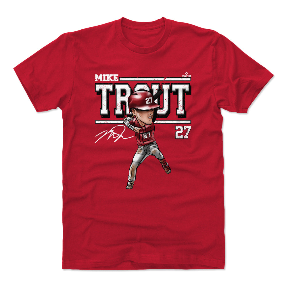Mike Trout Cartoon  - Allenshoesaccessories