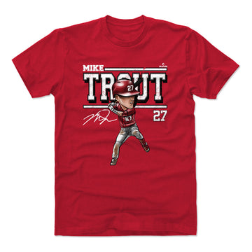 Mike Trout Cartoon  - Allenshoesaccessories