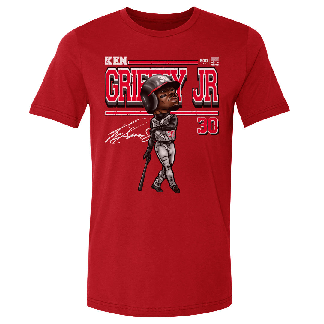 Ken Griffey Jr. Cincinnati Cartoon  - Allenshoesaccessories