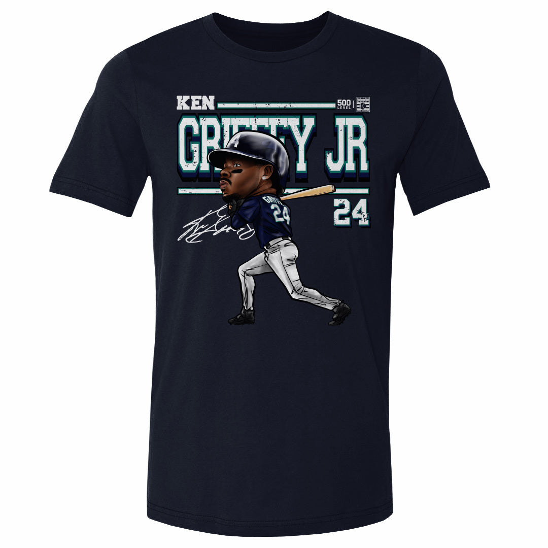 Ken Griffey Jr. Seattle Cartoon  - Allenshoesaccessories