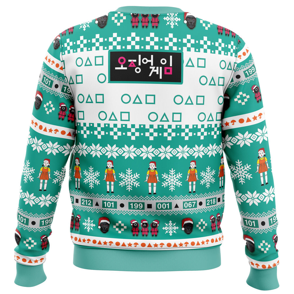 Merry Squidmas Squid Game Christmas Sweater