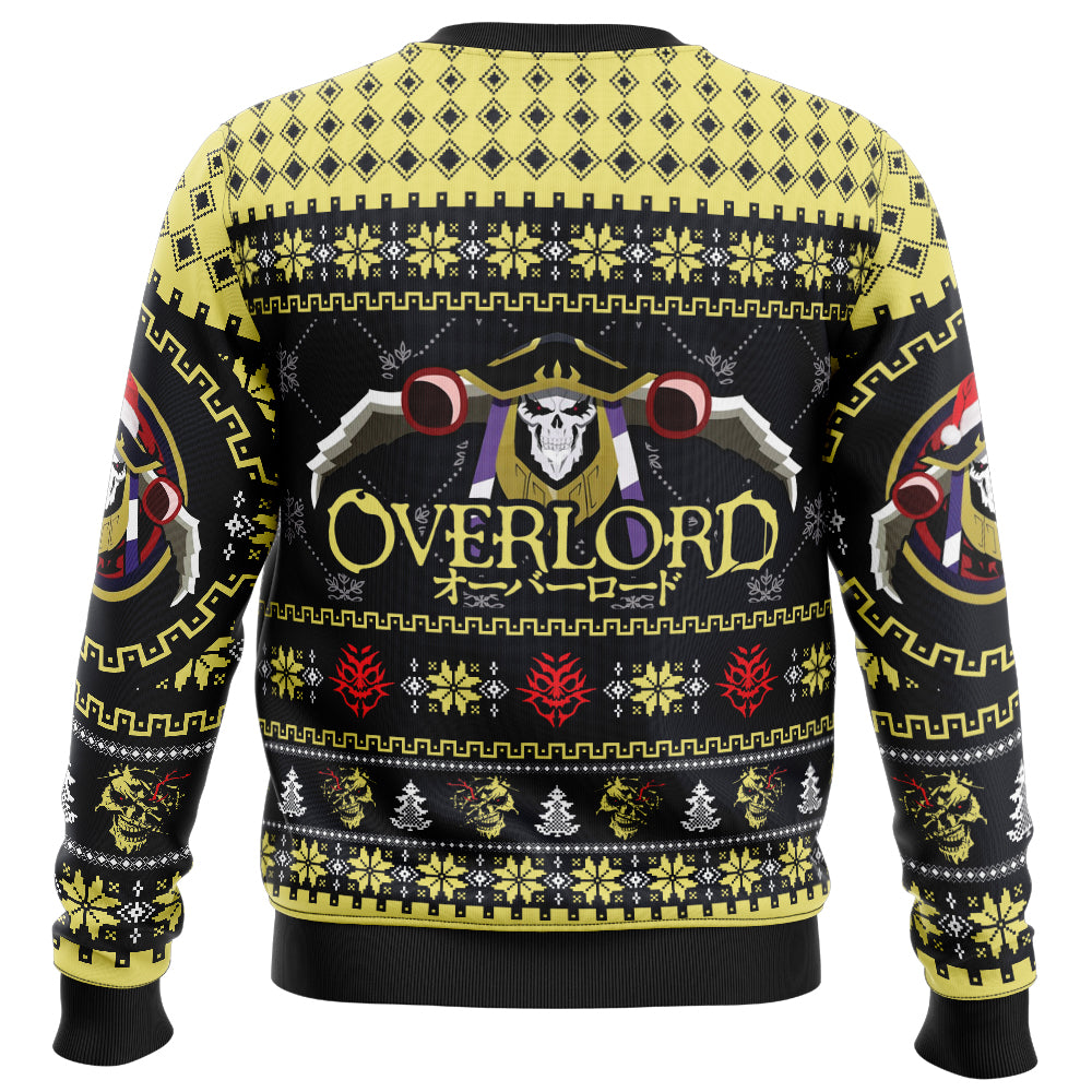 Merry X-Mass Ainz Ooal Gown Overlord Ugly Christmas Sweater