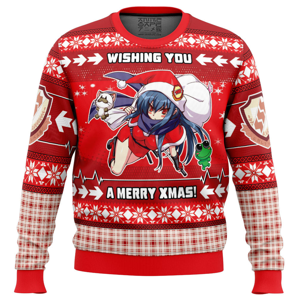 Merry Xmas Shiina Angel Beats Ugly Christmas Sweater